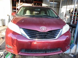 2011 Toyota Sienna LE Burgundy 3.5L AT 2WD #Z24567